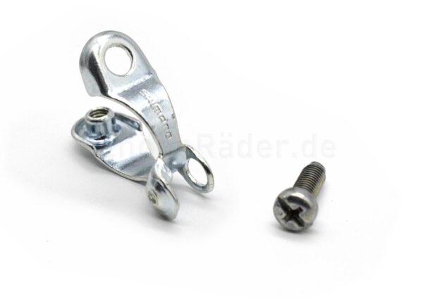 NOS Shimano Schaltzug-Gegenhalter Kettenstrebe, original 70-80er