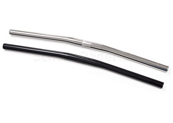 Lenker Aluminium, Flatbar, MTB, Klemmung 25,4 mm, silber oder schwarz