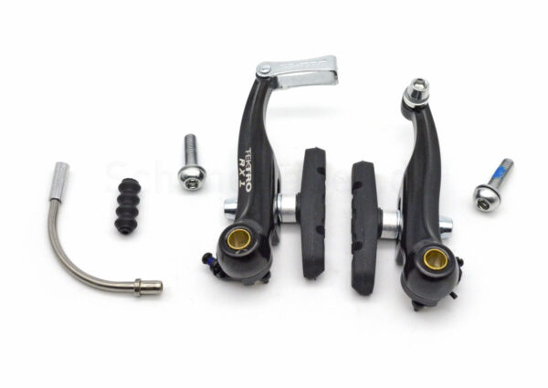 Tektro RX 1 – Mini-V-Brake – für Reiserad/Crosser, Paar V+H, silber oder schwarz – Bild 7