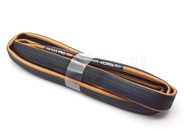 Tufo S33 PRO, tubular, schwarz/beige, Schlauchreifen – Bild 2