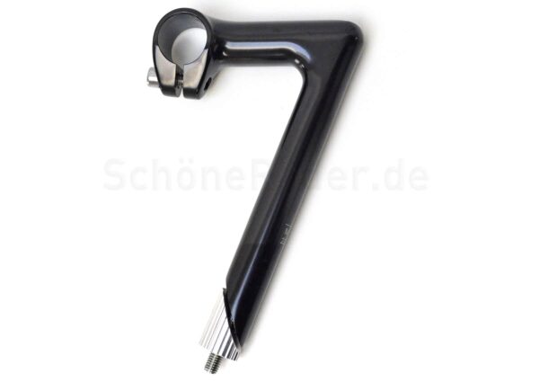 Schaftvorbau, Aluminium, Klemmung 25,4 mm, silber oder schwarz – Bild 3