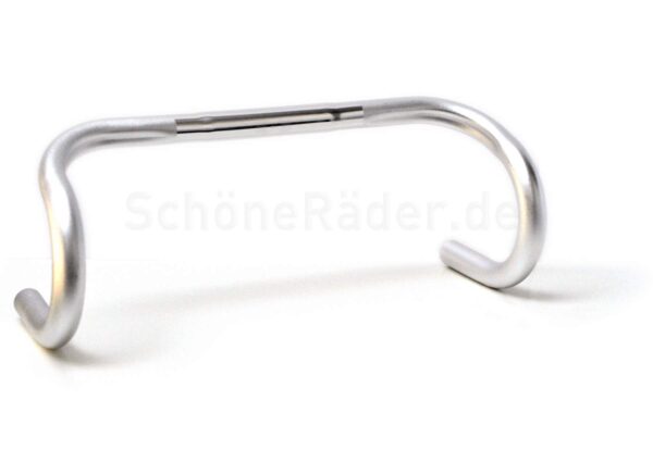 Rennlenker Aluminium Zoom, klassische Form, Klemmung 25,4 mm, silber