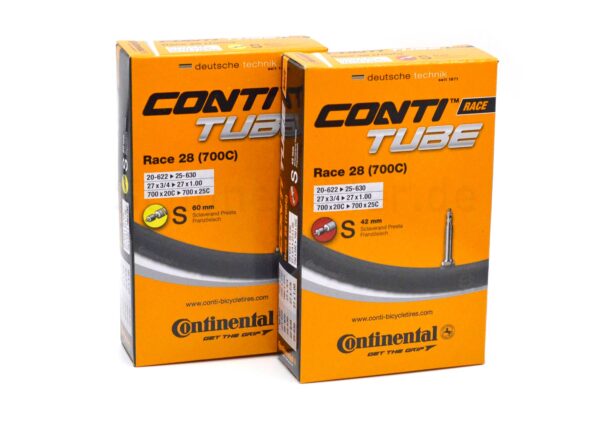 Continental Schlauch, Conti Tube Race, verschiedene Varianten – Bild 4
