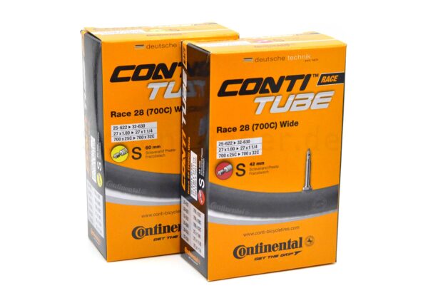Continental Schlauch, Conti Tube Race, verschiedene Varianten – Bild 2