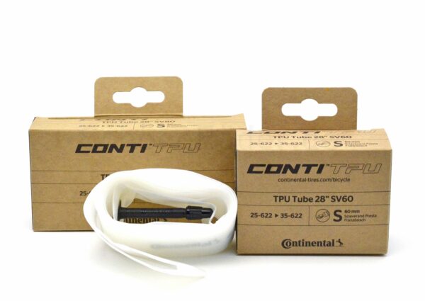 ContiTPU, Continental TPU-Schlauch 28", 25-35 mm, verschiedene Ventillängen