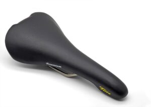 Flite Titanium, Classic 1990, Selle Italia, schwarz, Lederfehler
