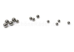 Lagerkugeln für einstellbare Lager, verschiedene Größen