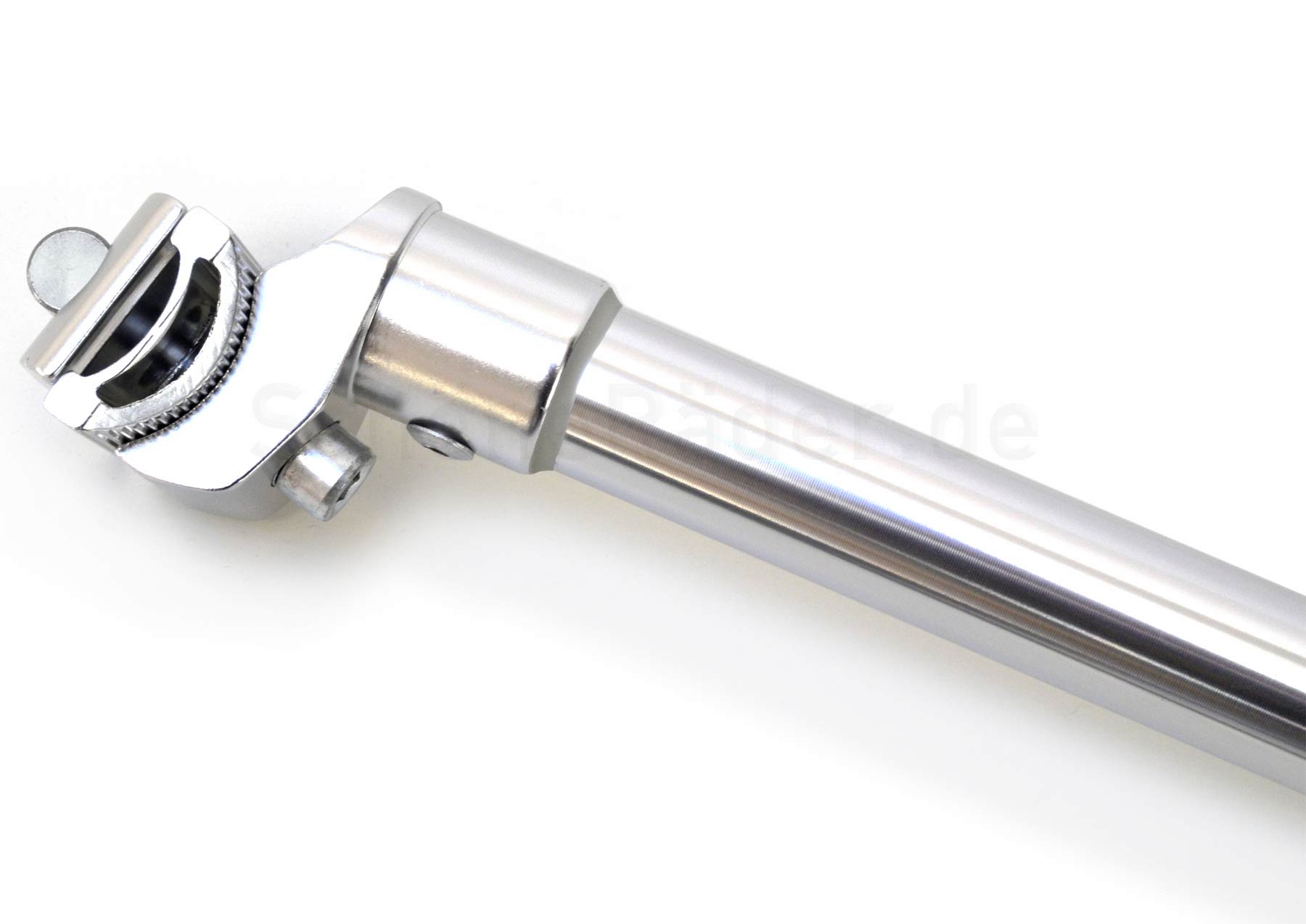 Sattelstütze 24 mm, Alu, Patentklemmung, passend für Diamant, Mifa, Peugeot – Bild 2