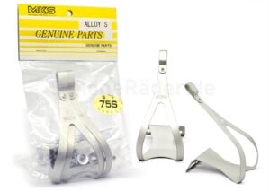 MKS Pedalhaken für klassische Rennradpedalen – Aluminium