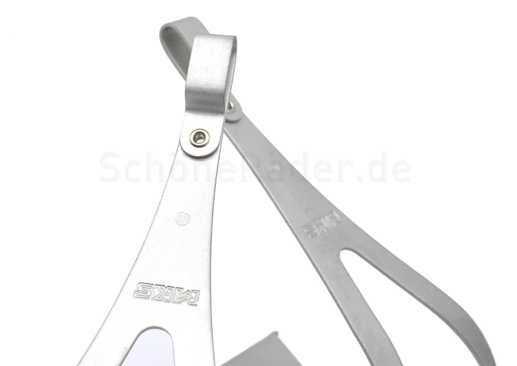 MKS Pedalhaken für klassische Rennradpedalen – Aluminium – Bild 2